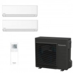 Panasonic 5,3/6,4 kW multisplit-komplekt kahe 2,5/3,4 kW NZ Etherea (nanoe&trade; X) siseseadmega