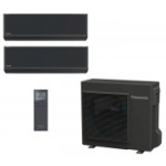 Panasonic 5,3/6,4 kW multisplit-komplekt kahe 2,5/3,2 kW HZ Flagship (nanoe&trade; X) siseseadmega