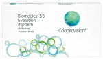 Biomedics 55 evolution&trade; 6 l&auml;&auml;tse - miinusdioptrid