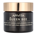 Apivita Queen Bee Absolute Anti-Aging & Replenishing Night Cream - Nočn&iacute; kr&eacute;m proti st&aacute;rnut&iacute; pleti 50 ml