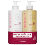 Topicrem DA PROTECT EMOLLIENT BALM puhastuspalsam 500 ML + CLEANSING GEL 500 ML PACK 2 pcs