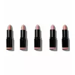 Makeup Revolution Matte Nude Lipstick Collection (5 pcs) - Set of five lipsticks