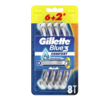 Gillette Blue3 Comfort ( 6 + 2 pcs )