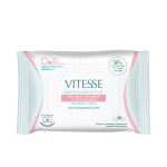 Vitesse Dermosensitive makeup remover wipes rebalance and soothe 25 units 25 tk