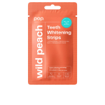 Pop. Peach Flavored Whitening Strips 7 Units 7 tk