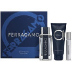Ferragamo for Men D&aacute;rkov&aacute; sada EDT 100 ml, sprchov&yacute; gel a &scaron;ampon 100 ml a miniaturka EDT 15 ml