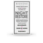 Biov&egrave;ne NIGHT RESTORE super glow facial serum treatment 30 ml