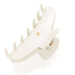 Large hair clip #White 1 unit 1 tk