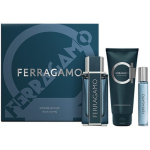 Ferragamo Intense Leather D&aacute;rkov&aacute; sada EDP 100 ml, sprchov&yacute; gel 100 ml a miniaturka EDP 15 ml
