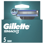 Gillette Mach3 - Spare heads 5 tk