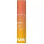 Attitude Sunly Mineral Spray SPF 50 - Mineral sunscreen spray 75 ml
