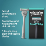 Wilkinson Sword Quattro 4 Skin Protection