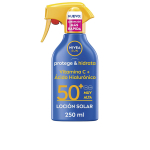 Nivea SUN PROTECTS & HYDRATES sun lotion spray SPF50+ 250 ml