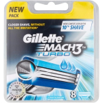 Gillette Mach 3 Turbo - Spare head 8 tk