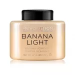 Makeup Revolution Loose Baking Powder Banana Light - Transparent powder puuder 32.0 g