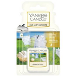 Yankee Candle Clean Cotton Ultimate Car Jar - Luxury car tag