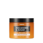 KUNDAL Macadamia & Sugar Pink Grapefruit Body Scrub 550 g
