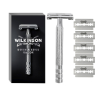 Wilkinson Sword Double Edge Classic - Metal razor for men 6 tk