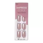 Kiss My Face ImPRESS Color Paralyzed Pink Nails 30 pcs