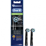 Oral B Cross Action EB50 Black - Replacement brush heads 2 tk