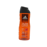 Adidas Team Force Shower Gel Body Hair Face - 3 in 1 shower gel for men 400 ml