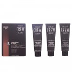 American Crew PRECISION BLEND Natural Gray Coverage - Toning hair mousse for gray hair 3 x 40 ml