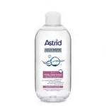 Astrid Micellar water 3 in 1 for face, eyes and lips for dry and sensitive skin Aqua Biotic 400 ml