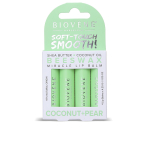 Biovene BEESWAX COCONUT+PEAR LIP BALMS PACK 4 pc