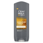Dove Men+Care Sandalwood & Vanilla Body, Face & Hair Wash