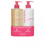 Topicrem UH ULTRA MOISTURIZING MILK 500 ML + SHOWER OIL 500 ML PACK 2 pcs
