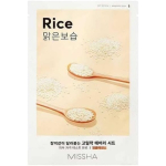 Missha Rice Airy Fit Sheet Mask - Zjemňuj&iacute;c&iacute; pleťov&aacute; maska 19 g