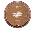 L'Or&eacute;al Paris BRONZE PLEASE! la terra #03-medium caramel 18 g