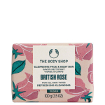 British Rose Cleansing Face & Body Bar n&auml;oseep 100 g
