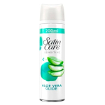 Gillette Satin Care Shave Aloe Vera Gel (Dry Skin) - Shaving Gel 200 ml