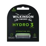 Wilkinson Sword Hydro 3 Black Edition - Replacement heads 4 tk