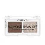 Catrice DIAMOND TREASURES Cream-to-Powder Eyeshadow #010-Hazel Spark 2.8g