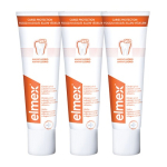 Elmex Caries Protection Tootpaste (3 x 75 ml) - Toothpaste