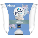 Glade Pure Clean Linen Candle 204 g