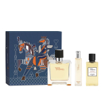 Terre D&acute;Hermes Pure Perfume Parfum kinkekomplekt 75 ml, du&scaron;igeel 40 ml ja miniatuur Pure Perfume 15 ml