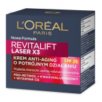 L&acute;Or&eacute;al Revitalift Laser X3 Anti-Age Day Cream SPF 20 - Liftingov&yacute; zpevňuj&iacute;c&iacute; kr&eacute;m pro každodenn&iacute; použit&iacute; 50 ml