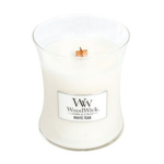 WoodWick White Teak Vase (White Teak) - Scented candle 275 g
