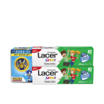 Lacer Junior Mint Dental Gel Pack 2 x 75 ml + 3D figure