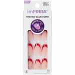 Kiss My Face imPRESS Nails Happy World - Samolepic&iacute; nehty ( 30 ks )