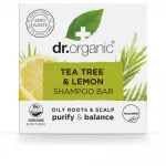 Dr. Organic TEA TREE AND LEMON solid shampoo &scaron;ampoon 75 gr