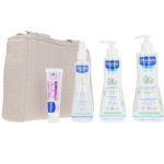 Mustela Beige Trolley Bag Case 5 tk