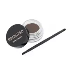 Makeup Revolution Brow Pomade With Double Ended Brush (Soft Brown)
