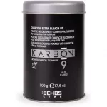 Echosline Karbon 9 Dust-Free Bleaching Powder with Charcoal 500 ml