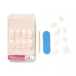 Kiss My Face Salon Acrylic French Nude Nails 64267 ( 28 pcs ) - Acrylic nails french manicure for a natural look