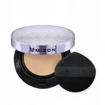 Mizon Collagen Cushion Make-up - Make-up v houbičce s n&aacute;hradn&iacute; n&aacute;pln&iacute; 15 g &ndash; toon 21