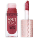 Makeup Revolution Pout Bomb Plumping Lip Gloss - Lip gloss 4.6 ml (Wild Mauve Pink)